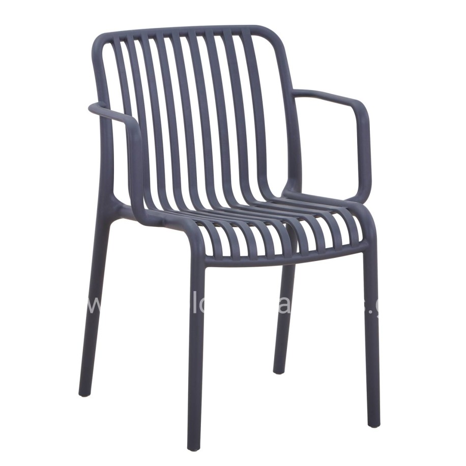 ΠΟΛΥΘΡΟΝΑ ΕΞΩΤ.ΧΩΡΟΥ CONVEE HM6105.03 ΓΚΡΙ ΠΟΛΥΠΡΟΠΥΛΕΝΙΟ 55x56x79Yεκ.