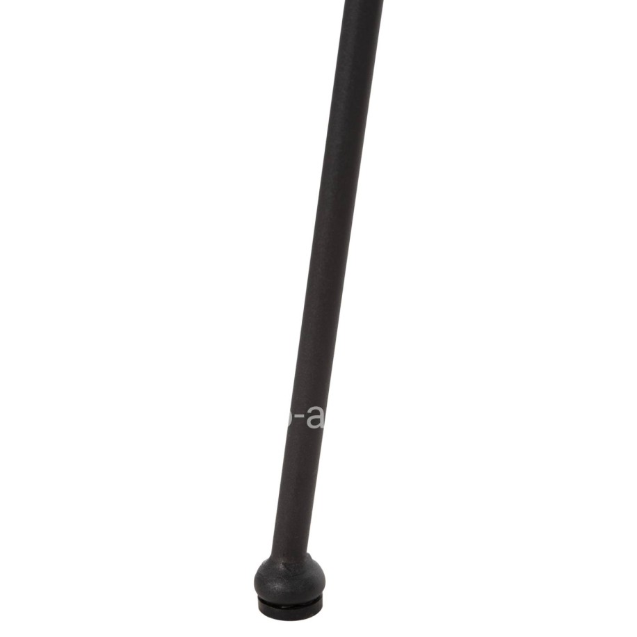 ΠΟΛΥΘΡΟΝΑ ΤΥΠΟΥ ΦΩΛΙΑ ΜΕΤΑΛΛΙΚΗ ALLEGRA HM5458.12 ΜΕ WICKER-ΜΑΥΡΟ 73x78x88Υεκ.