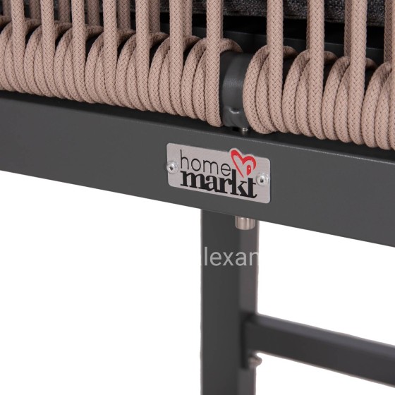 ΣΚΑΜΠΟ ΜΠΑΡ ΜΕΣ.ΥΨΟΥΣ HOWARD HM5791.21 ΑΝΘΡΑΚΙ ΑΛΟΥΜΙΝΙΟ--ΜΠΕΖ ΣΧΟΙΝΙ 47,5x55x94,5Υεκ