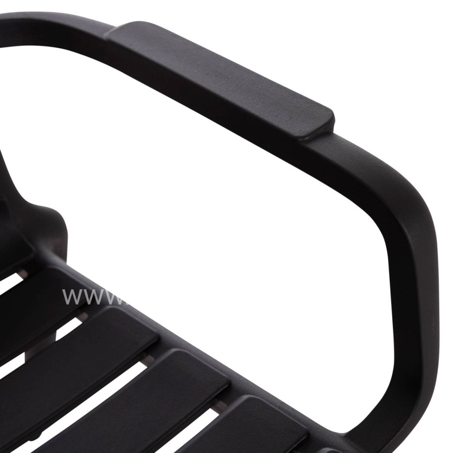 ΠΟΛΥΘΡΟΝΑ ΣΑΛΟΝΙΟΥ ΠΟΛΥΠΡΟΠΥΛΕΝΙΟΥ KORVER HM6333.02 ΜΑΥΡΗ 63.5x65x76Υεκ.