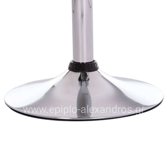 ΣΚΑΜΠΟ ΜΠΑΡ ΠΕΡΙΣΤΡΕΦΟΜΕΝΟ DAISY HM200.21 ABS ΣΕ ΜΑΥΡΟ--ΑΝΑΡΤΗΣΗ 44x38x85Υεκ.