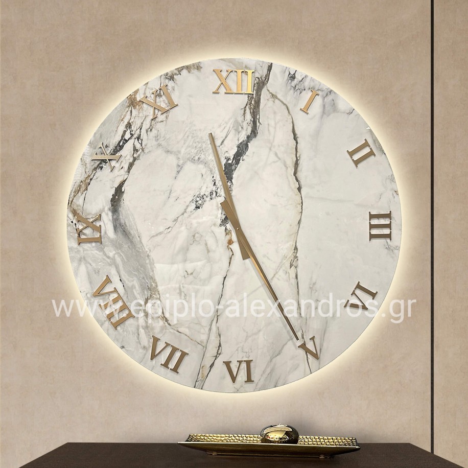 Decorative Marble Clock