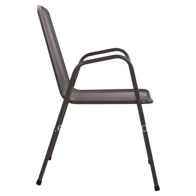 Armchair Metallic Grey HM5005.01