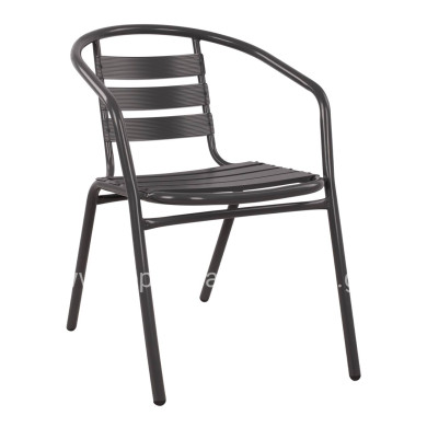 ΠΟΛΥΘΡΟΝΑ LAURA ΜΕΤΑΛΛΙΚΗ ΓΚΡΙ ΜΕ ΦΕΤΕΣ ΑΛΟΥΜΙΝΙΟΥ HM5037.01 54x59x73Υ εκ.