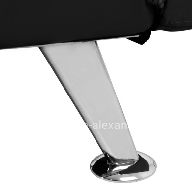 ΚΑΝΑΠΕΣ ΚΡΕΒΑΤΙ HM3001.02 THOM ΜΕ ΑΝΑΔΙΠΛΟΥΜΕΝΑ ΜΠΡΑΤΣΑ ΜΑΥΡΟ PU 189x93x82 εκ.