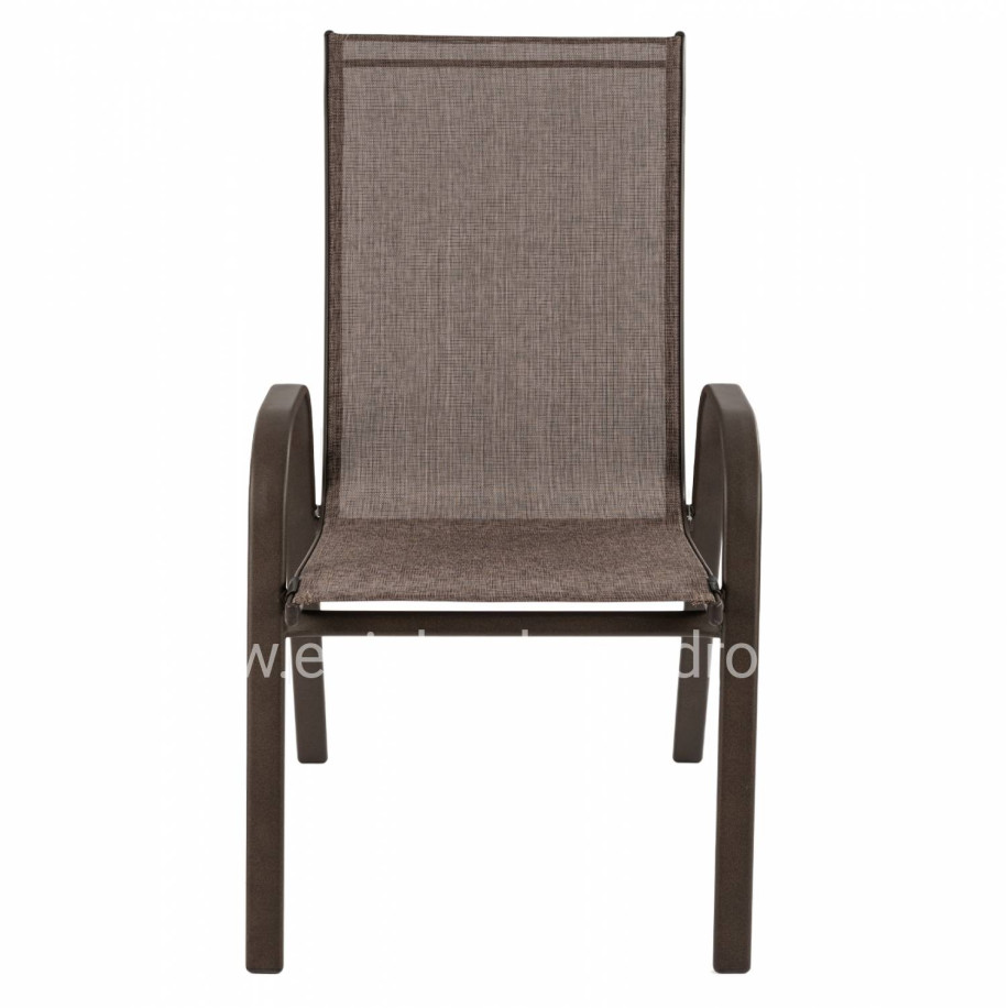 ΠΟΛΥΘΡΟΝΑ ΕΞ.ΧΩΡΟΥ LEON HM5000.02 ΜΕΤΑΛΛΙΚΗ ΚΑΦΕ ΜΕ TEXTILENE ΚΑΦΕ 54x70x93Υεκ