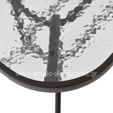 ΣΕΤ ΤΡΑΠΕΖΑΡΙΑΣ ΚΑΦΕ ΜΕΤΑΛΛΙΚΗ 5ΤΜΧ ΜΕ 4 ΚΑΡΕΚΛΕΣ & ΤΡΑΠΕΖΙ 110Χ60 HM5189.01