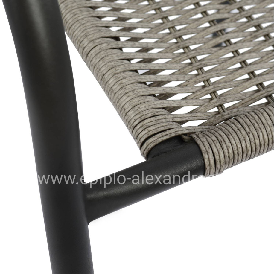 ΣΕΤ ΤΡΑΠΕΖΑΡΙΑΣ 3ΤΜΧ ΜΕ 2 ΚΑΡΕΚΛΕΣ & ΤΡΑΠΕΖΙ 70x70 HM5182.01