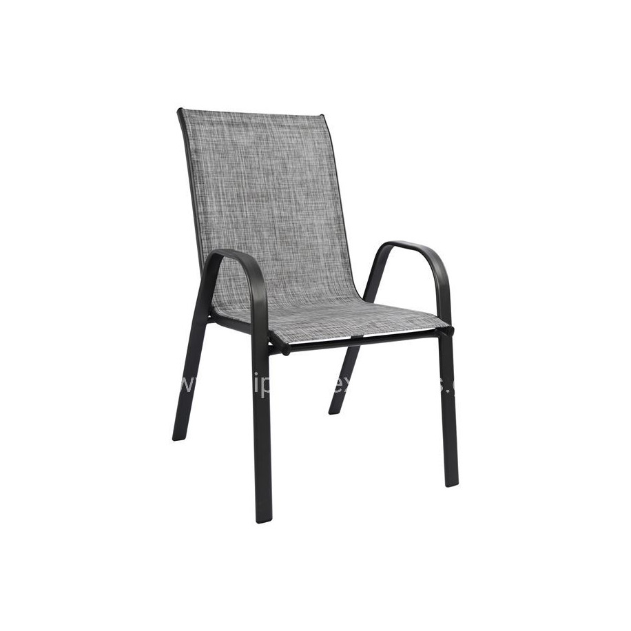 ΣΕΤ ΤΡΑΠΕΖΑΡΙΑ ΓΚΡΙ  ΜΕΤΑΛΛΙΚΗ 7ΤΜΧ ΜΕ 6ΚΑΡΕΚΛΕΣ ΚΑΙ ΤΡΑΠΕΖΙ 160Χ90 HM5206.01