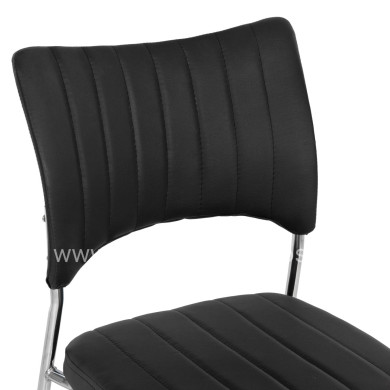 ΚΑΡΕΚΛΑ QUENTI HM1071.01 ΜΑΥΡΗ 47x54x84 εκ.