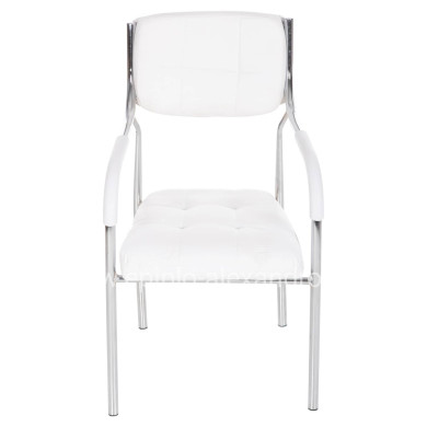 ΚΑΡΕΚΛΑ ΓΡΑΦΕΙΟΥ ΕΠΙΣΚΕΠΤΟΥ OBERON HM1018.02 ΑΣΠΡΟ PU 51x52x88Yεκ.