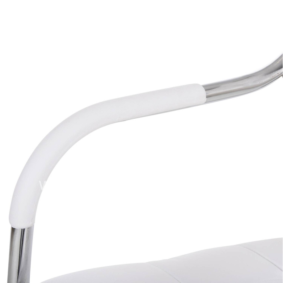 ΚΑΡΕΚΛΑ ΓΡΑΦΕΙΟΥ ΕΠΙΣΚΕΠΤΟΥ OBERON HM1018.02 ΑΣΠΡΟ PU 51x52x88Yεκ.