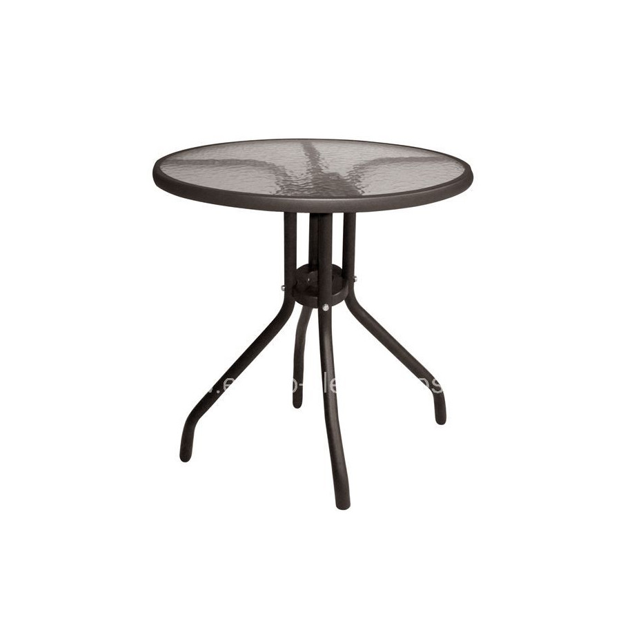 ΣΕΤ ΤΡΑΠΕΖΑΡΙΑΣ 3ΤΜΧ ΜΕ ΤΡΑΠΕΖΙ Φ70 & ΚΑΡΕΚΛΕΣ LEON ΚΑΦΕ HM5184.02