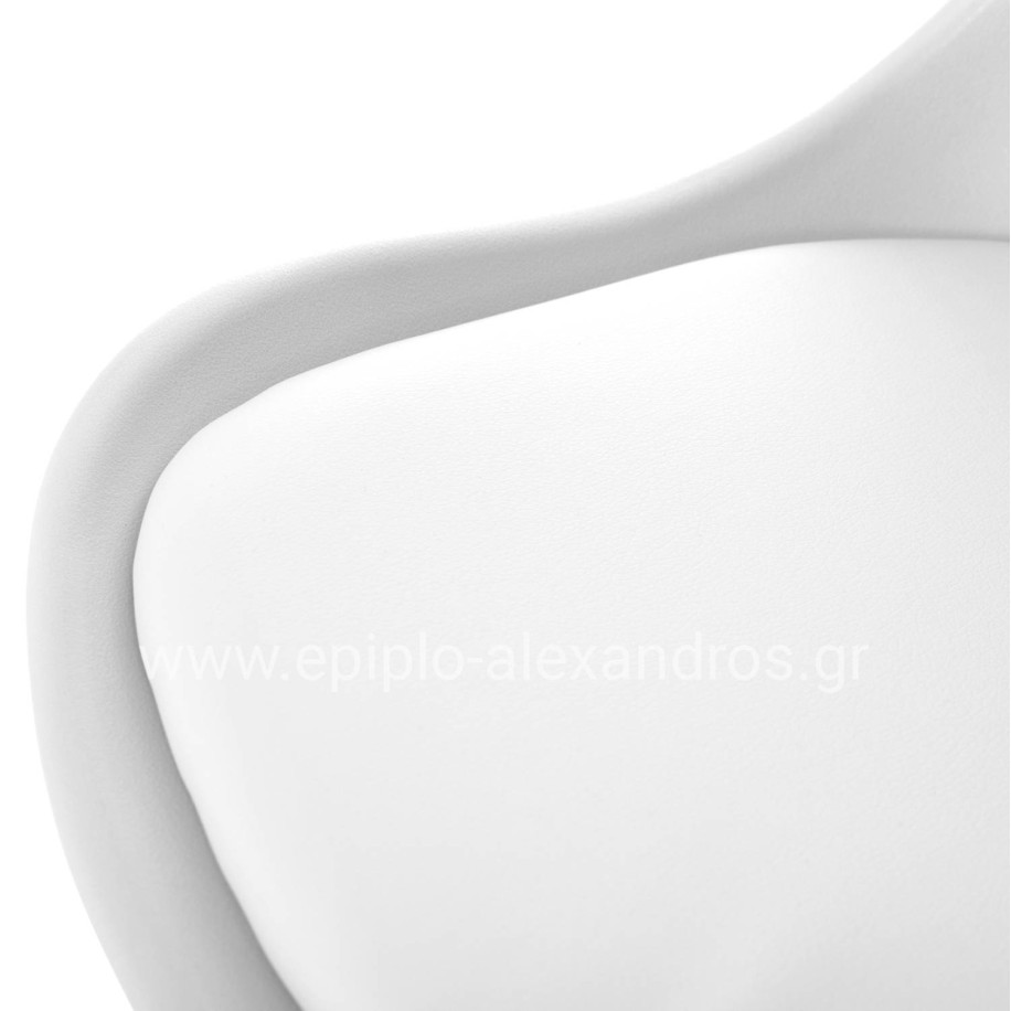 ΚΑΡΕΚΛΑ VEGAS HM0033.31 ΠΟΛΥΠΡΟΠΥΛΕΝΙΟΥ-PU- ΛΕΥΚΟ 47,5x55x82 εκ.