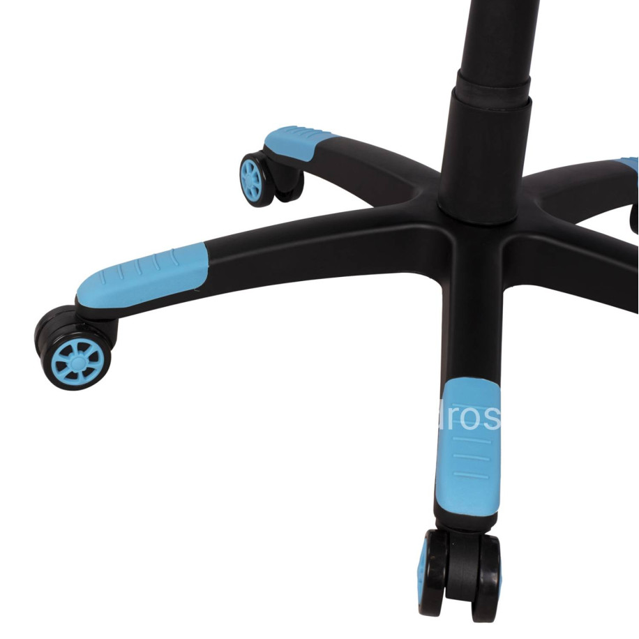 ΠΟΛΥΘΡΟΝΑ GAMING DARIUS HM1072.08 ΜΑΥΡΗ-ΣΙΕΛ 66,5x70x(122-129) cm