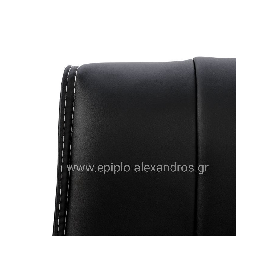 ΚΑΡΕΚΛΑ ΓΡΑΦΕΙΟΥ CHANDER ΔΙΕΥΘΥΝΤΙΚΗ HM1092.01 ΜΑΥΡΗ 50x69x118,5 cm