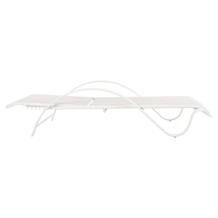 ΞΑΠΛΩΣΤΡΑ ΑΛΟΥΜΙΝΙΟΥ WAKANA  ΛΕΥΚΗ ΜΕ TEXTLINE ΛΕΥΚΟ HM5133.02 194x54-66x30 cm.