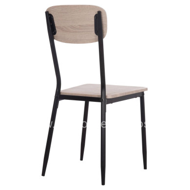 ΚΑΡΕΚΛΑ ΤΡΑΠΕΖΑΡΙΑΣ PAGET HM8373.01 SONAMA ΜΕ ΜΑΥΡΑ ΠΟΔΙΑ 40x49x87.5Y