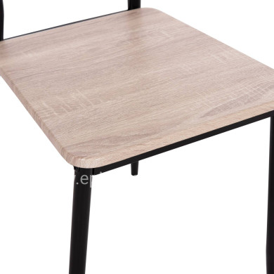 ΚΑΡΕΚΛΑ ΤΡΑΠΕΖΑΡΙΑΣ PAGET HM8373.01 SONAMA ΜΕ ΜΑΥΡΑ ΠΟΔΙΑ 40x49x87.5Y