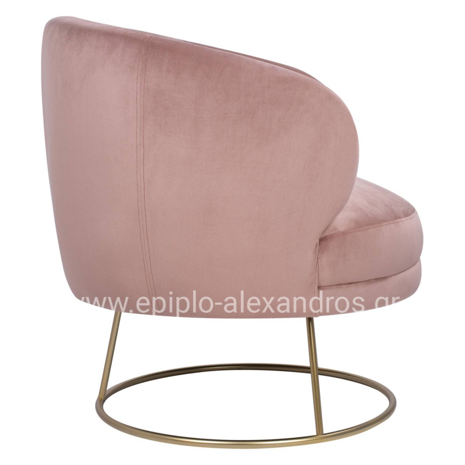 ΠΟΛΥΘΡΟΝΑ ΑΠΟ ΒΕΛΟΥΔΟ ΣΑΠΙΟ ΜΗΛΟ ΜΕ ΧΡΥΣΗ ΒΑΣΗ ARIEN HM8403.02 80x75x82Υ εκ.