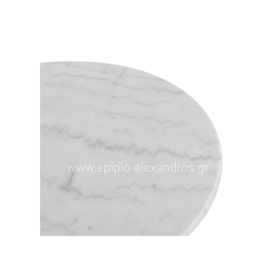 ΤΡΑΠΕΖΙ RYLEIGHT ΜΕ 3ΝΥΧΗ ΒΑΣΗ ΑΠΟ ΜΑΝΤΕΜΙ HM5610 ΜΕ ΜΑΡΜΑΡΟ Φ70Χ74Υεκ.