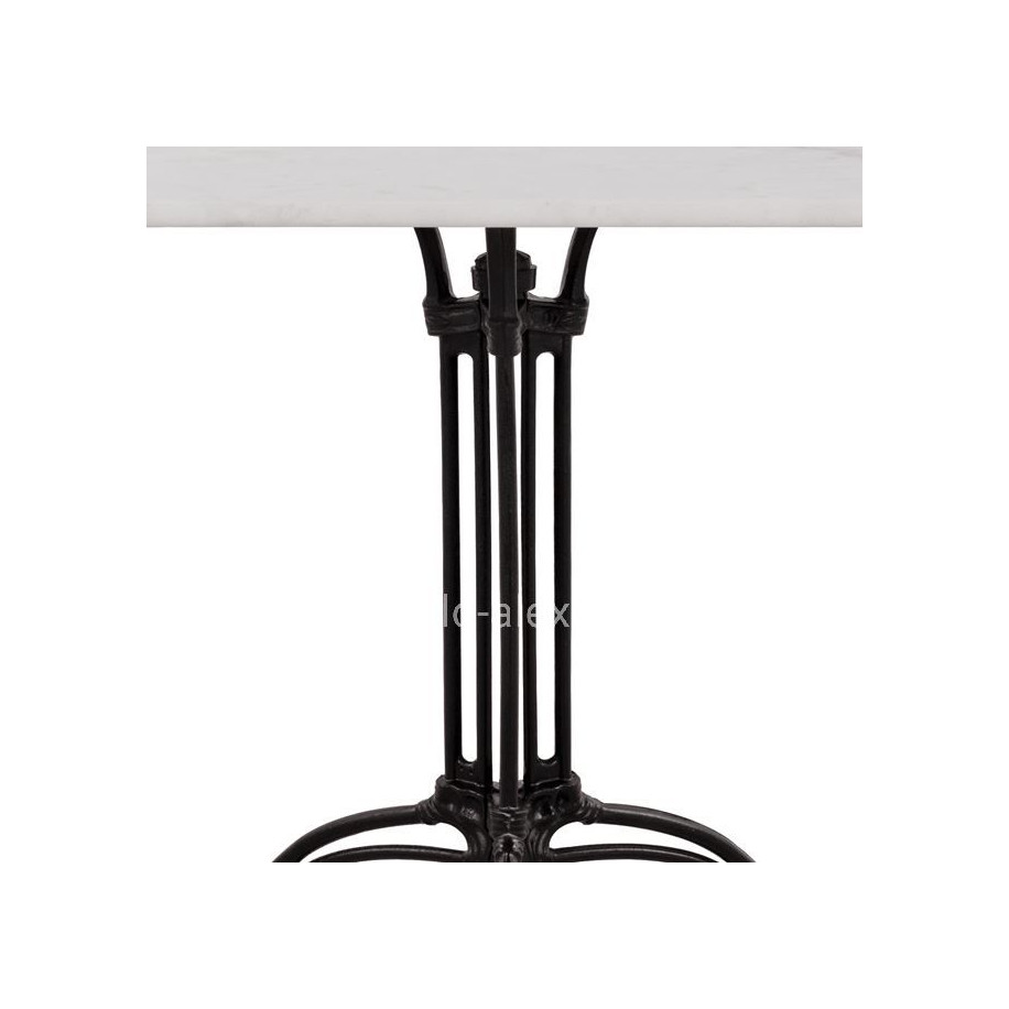 ΤΡΑΠΕΖΙ CERAPHIN ΜΕ 3ΝΥΧΗ ΒΑΣΗ ΑΠΟ ΜΑΝΤΕΜΙ HM5611 ΜΕ ΜΑΡΜΑΡΟ 70Χ70Χ72,5Υ εκ.