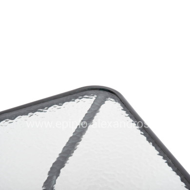 ΣΕΤ 3ΤΜΧ ΜΕ ΤΡΑΠΕΖΙ FIGO 70Χ70Χ72Υ & ΠΟΛΥΘΡΟΝΕΣ LAURA ΓΚΡΙ ΧΡΩΜΑ HM10469