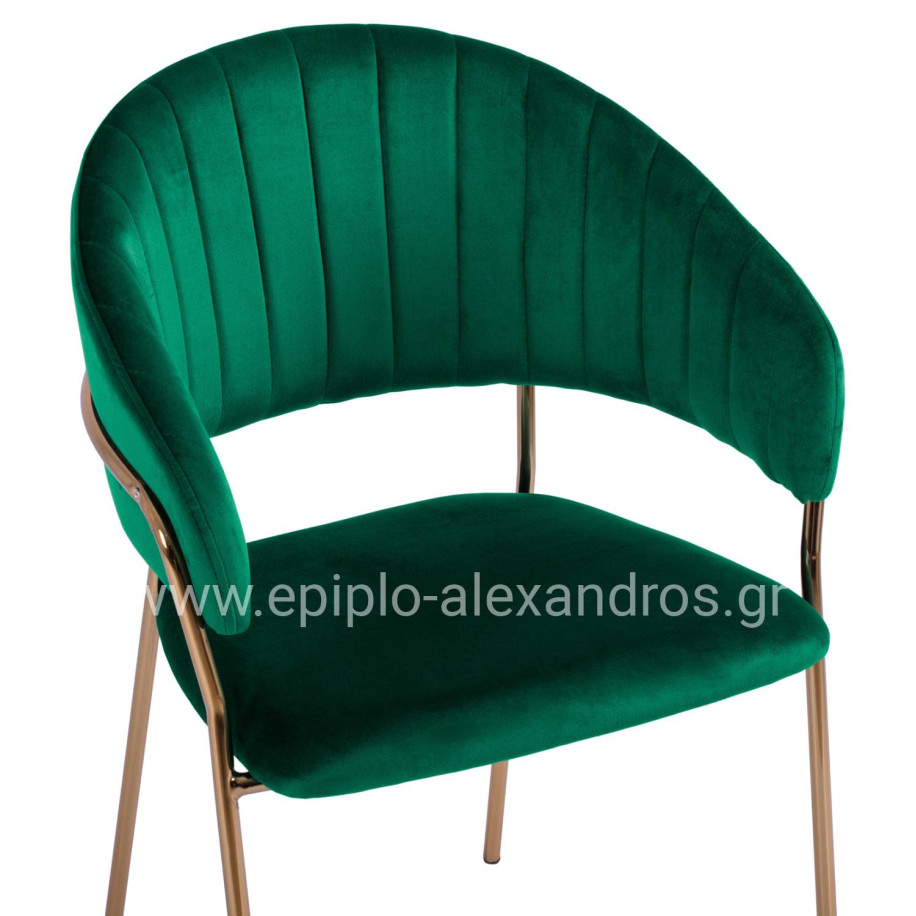 ΠΟΛΥΘΡΟΝΑΚΙ THEODORE HM8520.03 ΑΠΟ ΒΕΛΟΥΔΟ ΚΥΠΑΡΙΣΣΙ ΜΕ ΕΠΙΧΡΥΣΟ ΣΚΕΛΕΤΟ 55Χ50Χ82Υ εκ.