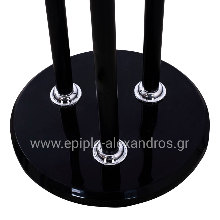 ΚΑΛΟΓΕΡΟΣ 3ΠΛΟΣ WYATT HM8610.02 ΞΥΛΟ ΟΞΙΑΣ-ΜΑΥΡΟ ΜΕΤΑΛΛΟ-ΒΑΣΗ ΜΑΡΜΑΡΟ Φ37X173Υεκ.