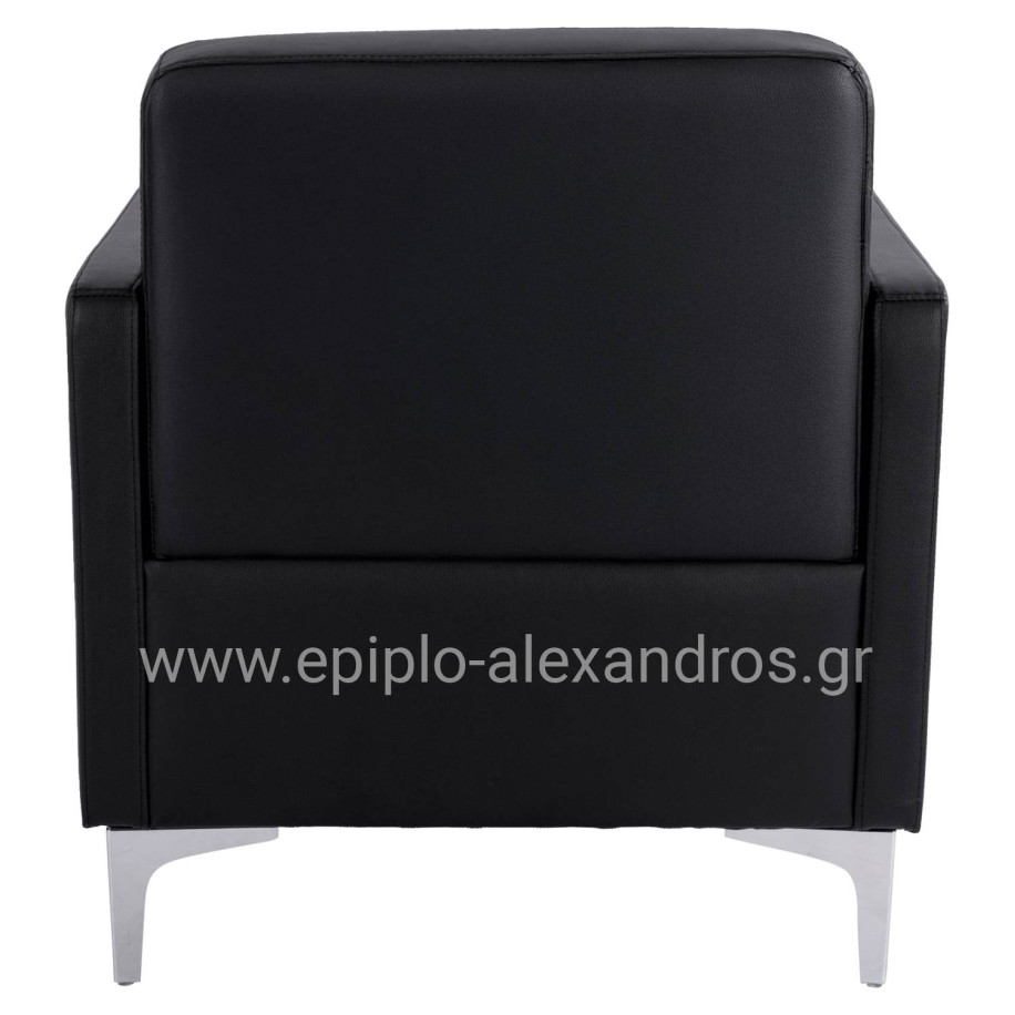 ΠΟΛΥΘΡΟΝΑ NELLIE HM3159.11 ΜΕ ΜΑΥΡΟ PU 64Χ71Χ71Υ εκ.