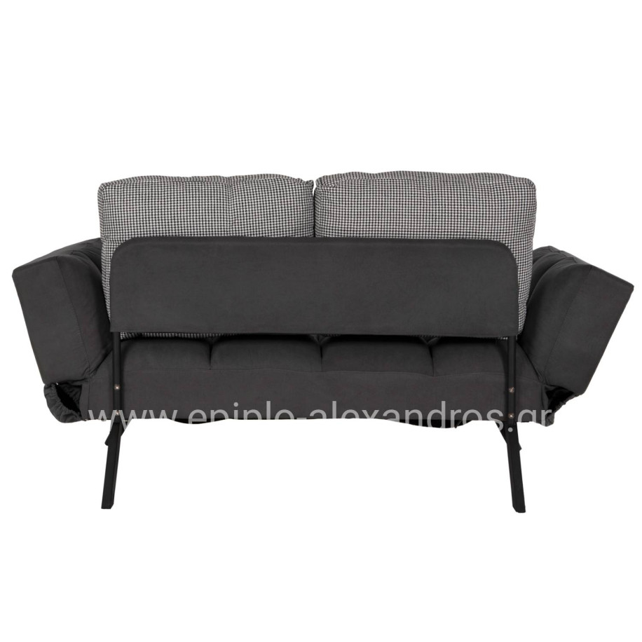 ΚΑΝΑΠΕΣ 3ΘΕΣΙΟΣ ΠΟΛΥΜΟΡΦΙΚΟΣ HM3169.01 ΓΚΡΙ ΜΕ ΜΑΞΙΛΑΡΙΑ 190Χ75Χ89Υ εκ.