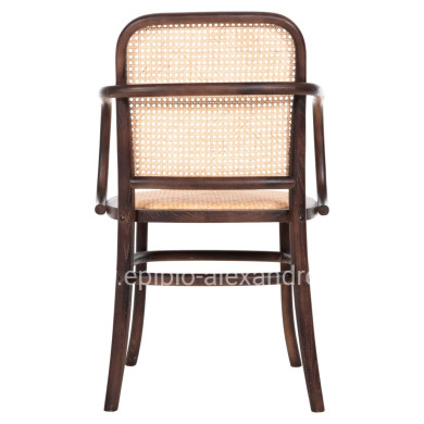 ΠΟΛΥΘΡΟΝΑ VAIANA HM8748 ΞΥΛΟ ΟΞΙΑΣ ΣΕ ΚΑΦΕ-ΠΛΕΞΗ RATTAN ΣΕ ΦΥΣΙΚΟ 55x55x90Yεκ