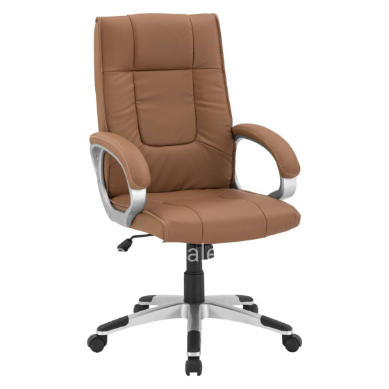 ΚΑΡΕΚΛΑ ΓΡΑΦΕΙΟΥ CHANDER HM1092.09 ΣΕ CAMEL ΑΠΟΧΡΩΣΗ 63x66x116 εκ.