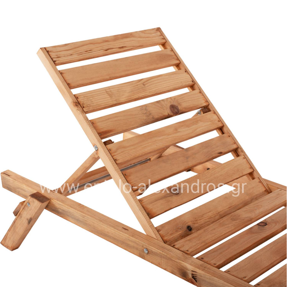 ΞΑΠΛΩΣΤΡΑ ΕΠΑΓΓΕΛΜΑΤΙΚΗ JULES HM11431.03 ΦΥΣΙΚΗ ΑΠΟ ΞΥΛΟ ΕΛΑΤΗΣ 72x196x29-84 εκ.