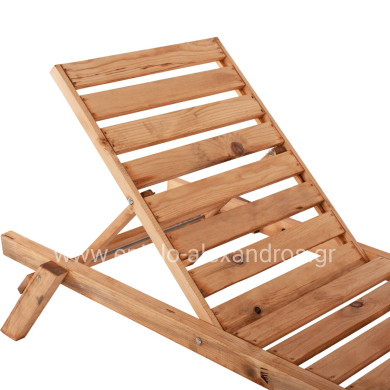 ΞΑΠΛΩΣΤΡΑ ΕΠΑΓΓΕΛΜΑΤΙΚΗ JULES HM11431.03 ΦΥΣΙΚΗ ΑΠΟ ΞΥΛΟ ΕΛΑΤΗΣ 72x196x29-84 εκ.