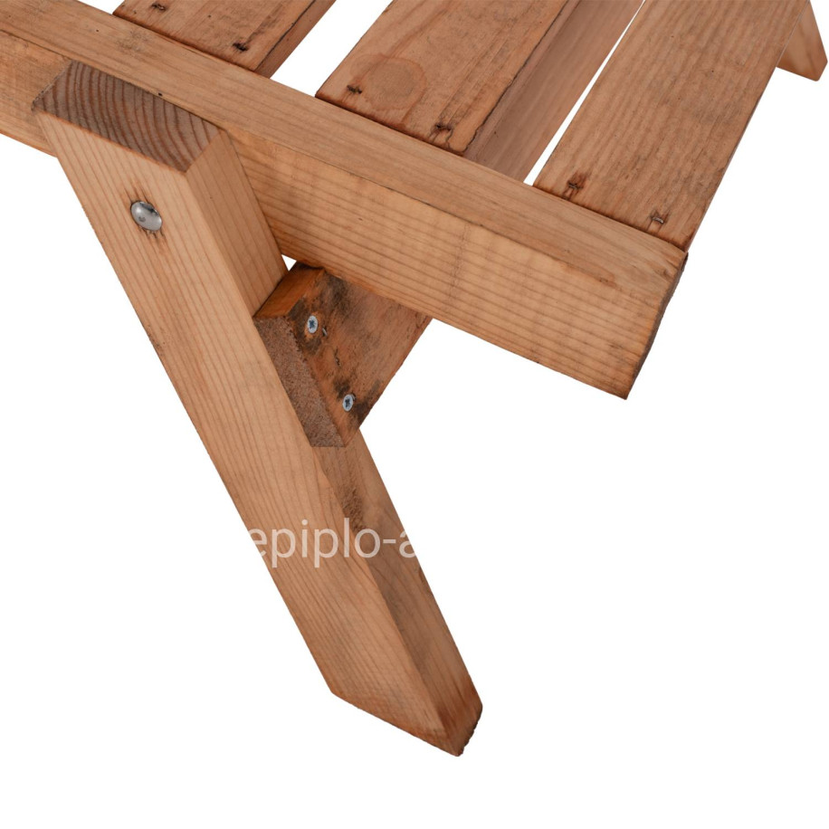 ΞΑΠΛΩΣΤΡΑ ΕΠΑΓΓΕΛΜΑΤΙΚΗ JULES HM11431.03 ΦΥΣΙΚΗ ΑΠΟ ΞΥΛΟ ΕΛΑΤΗΣ 72x196x29-84 εκ.