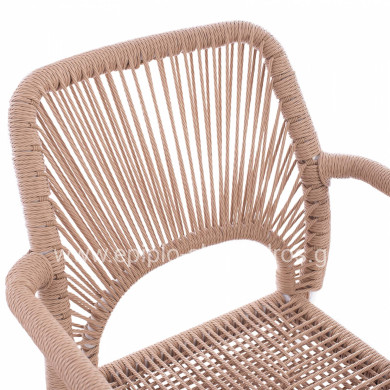 ΠΟΛΥΘΡΟΝΑ ΑΛΟΥΜΙΝΙΟΥ ΛΕΥΚΗ ΜΕ ΣΧΟΙΝΙ PE ΜΠΕΖ HM5771.01 55Χ63Χ82 εκ.