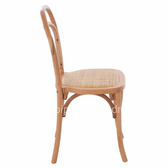 VIENNA WOODEN CHAIR FROM BEECH WOOD TO NATURAL HM8644.01 45x54x89 cm.