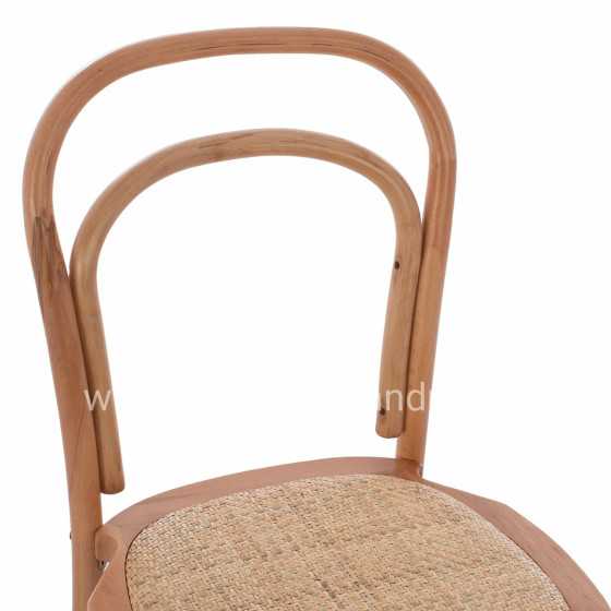 VIENNA WOODEN CHAIR FROM BEECH WOOD TO NATURAL HM8644.01 45x54x89 cm.