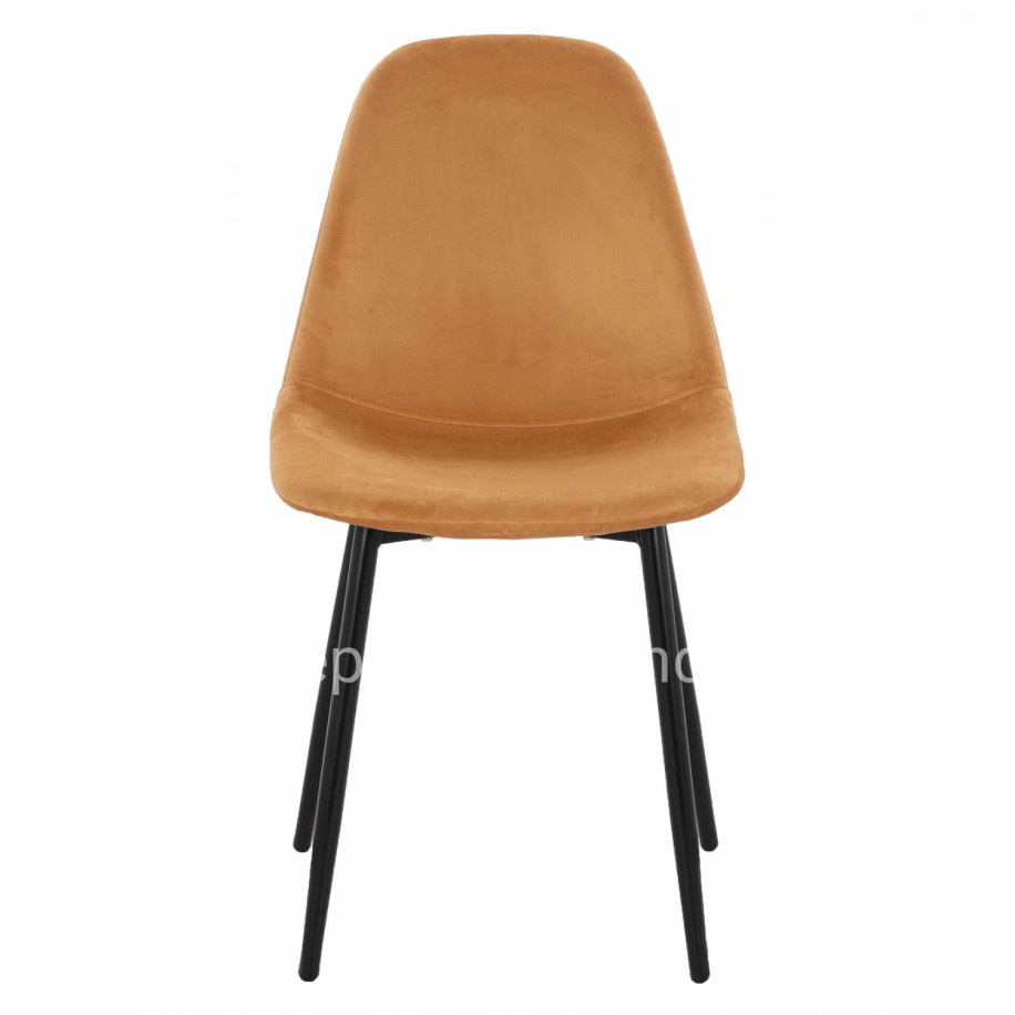 ΚΑΡΕΚΛΑ LEONARDO ΒΕΛΟΥΔΟ ΧΡΥΣΟ ΜΕ ΜΕΤΑΛΛΙΚΑ ΠΟΔΙΑ 45x47x87Υ εκ. HM00100.09