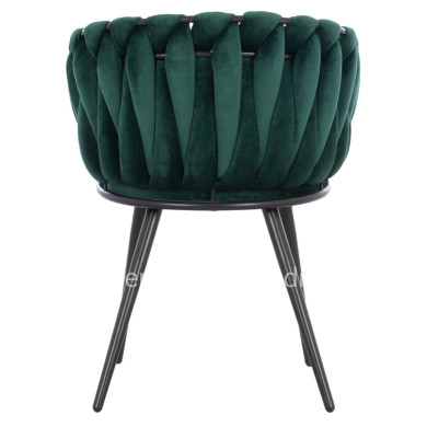 ΠΟΛΥΘΡΟΝΑΚΙ LUANDA ΒΕΛΟΥΔΟ ΚΥΠΑΡΙΣΣΙ ΜΕΤΑΛΛΙΚΑ ΠΟΔΙΑ HM8741.03 60x54x78 εκ.