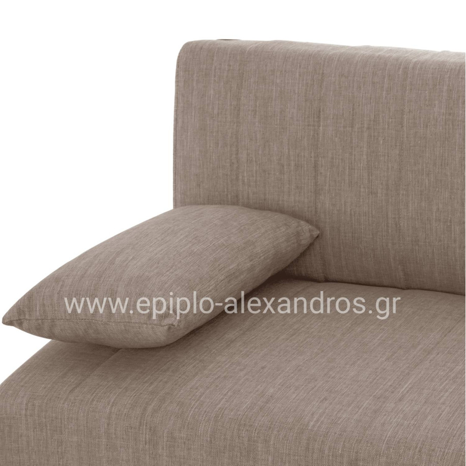 ΚΑΝΑΠΕΣ ΚΡΕΒΑΤΙ ANDRI ΤΡΙΘΕΣΙΟΣ ΜΠΕΖ HM3239.04 180x83x74Υ εκ.