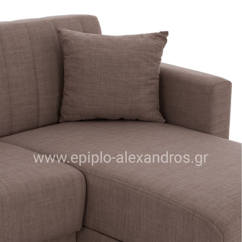 ΚΑΝΑΠΕΣ ΚΡΕΒΑΤΙ GHUFRAN ΓΩΝΙΑ ΑΝΑΣΤΡΕΨΙΜΗ ΚΑΦΕ HM3244.02 ΜΕ ΑΠΟΘΗΚΕΤΙΚΟ ΧΩΡΟ 202x140x78Yεκ.