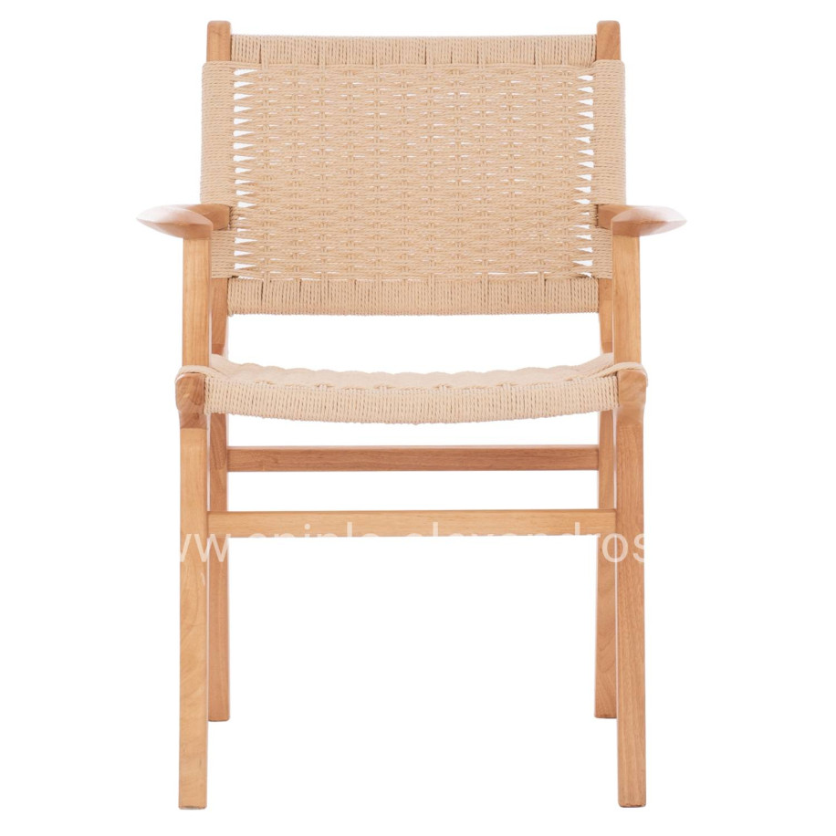 ΠΟΛΥΘΡΟΝΑ ΕΣΩΤ. ΧΩΡΟΥ HM9331.01 IGNACIO RUBBERWOOD-ΣΧΟΙΝΙ 61x56x83Υεκ.