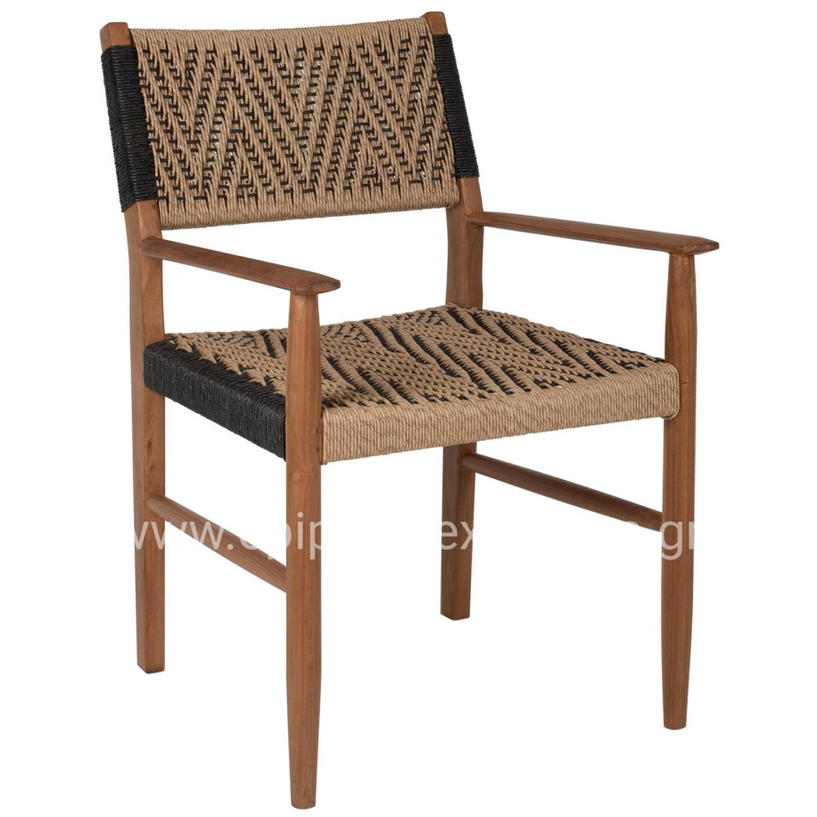 ΠΟΛΥΘΡΟΝΑ ΤΡΑΠΕΖΑΡΙΑΣ ΤΕΑΚ ΞΥΛΟ ΣΥΝΘΕΤΙΚΟ ΣΧΟΙΝΙ 58x67x83Yεκ.HM9383.01