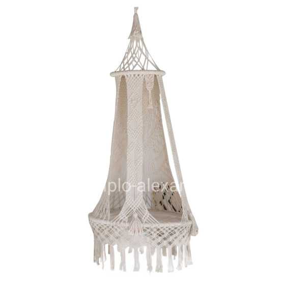 ΚΡΕΜΑΣΤΗ ΦΩΛΙΑ ΜΑΚΡΑΜΕ HM9345 ΕΚΡΟΥ 80X150 ΕΚ.