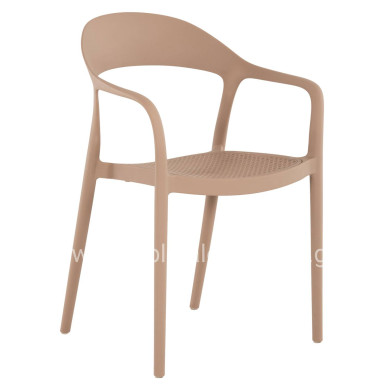 ΠΟΛΥΘΡΟΝΑ ΠΟΛΥΠΡΟΠΥΛΕΝΙΟΥ CLEO HM5935.03 ΚΑΠΟΥΤΣΙΝΟ 57x53x81Υ