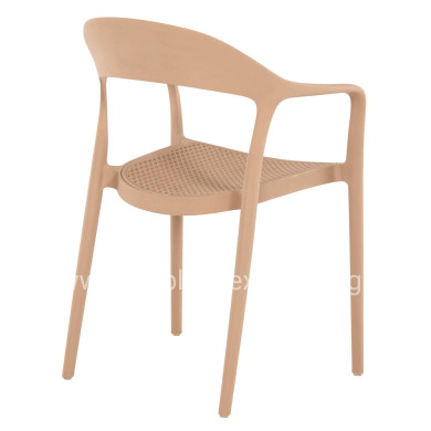 ΠΟΛΥΘΡΟΝΑ ΠΟΛΥΠΡΟΠΥΛΕΝΙΟΥ CLEO HM5935.03 ΚΑΠΟΥΤΣΙΝΟ 57x53x81Υ