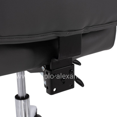 ΠΟΛΥΘΡΟΝΑ ΓΡΑΦΕΙΟΥ ΔΙΕΥΘΥΝΤΙΚΗ ΓΚΡΙ HM1057.20 ΜΕ ΠΤΥΣΣΟΜΕΝΟ ΥΠΟΠΟΔΙΟ 58x71x128Y εκ.