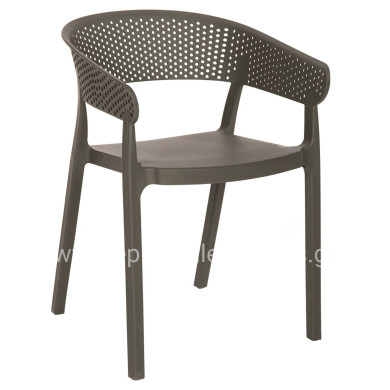 ΠΟΛΥΘΡΟΝΑ ΠΟΛΥΠΡΟΠΥΛΕΝΙΟΥ PERFOE HM5941.07 DARK OLIVE 53,5x50,5x73Υεκ.